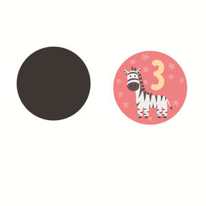 Stiker Perubahan Warna Termokromik, Perubahan Warna Saat Panas, Perubahan Warna Saat Dingin, Stiker Latihan Pipis Anak, Dapat Dikustomisasi - Product Image 1