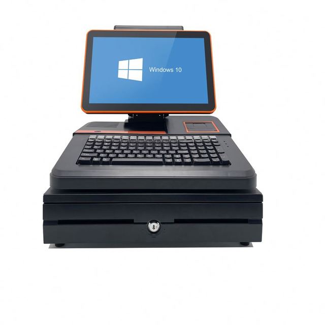 Touch Screen Cash Hardware Pos System Register Pos windows 7/10 Point of Sale System 14 Inch Pos Terminal
