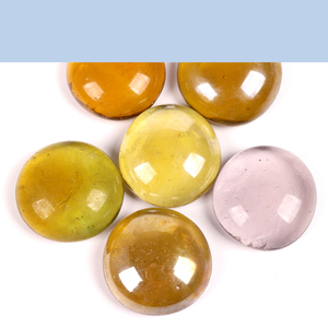 <strong>Novelty</strong> Creative Gem <strong>Chess</strong> <strong>Set</strong> 48 Interactive Wood and Glass Stones Educational Toys for Parents and Kids to Play Together - Product Image 6
