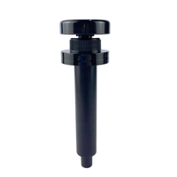 Pompes à sirop noires et blanches, pompe à café universelle, presse-sirop, pompe à sucre, bouchon de bouteille anti-déversement en plastique PP, pour liquides