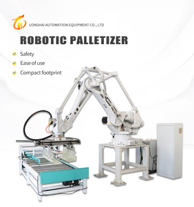 Robot Paletizador de Arroz Totalmente Automático de 20 kg, 30 kg, 50 kg o Personalizado, Robot Apilador para Sacos de Alimento para Animales, Harina y Cemento - Product Image 3