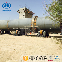 Ligne de traitement de bauxite Proppant Machine de four rotatif au carbone en aluminium