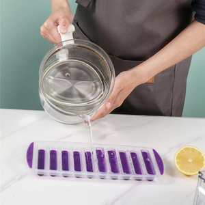 Moule <span class=keywords><strong>à</strong></span> <span class=keywords><strong>glaçons</strong></span> et <span class=keywords><strong>à</strong></span> bâtonnets de crème glacée en plastique coloré de qualité alimentaire, long et étroit, facile <span class=keywords><strong>à</strong></span> démouler - Product Image 6