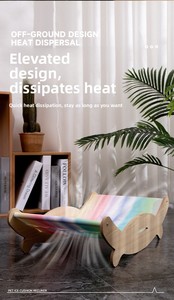 Almohadillas de Hielo para Mascotas OEM, Especialmente Diseñadas para Camas de Perros y Gatos, Cama de Madera para Mascotas para Todas las Estaciones - Product Image 6