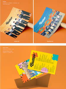 อัลบั้มเดี่ยวของวงบีทีเอส บัตเตอร์ ของแท้จากเกาหลี ซีลปิดอย่างดี พร้อมโฟโต้การ์ด เพลงเคป๊อป บังทันไอดอล ซัมเมอร์แอมเน็ธ - Product Image 4