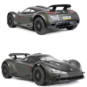 Voiture de drift RC 4x4 à l'échelle 1:5, moteur à essence 2 temps monocylindre refroidi par air SJY-ROFUN F5 32CC, alimentée au nitro. - Product Image 3
