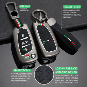 Housse de protection pliable en alliage de Zinc pour clé de voiture, pour citroën Coupe VTR C2 C4 C5 C6 C8 <span class=keywords><strong>Berlingo</strong></span> Xsara Picasso, <span class=keywords><strong>accessoires</strong></span> automobiles - Product Image 3