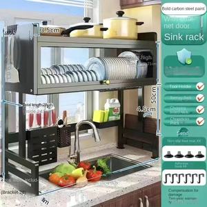 <span class=keywords><strong>Meuble</strong></span> <span class=keywords><strong>de</strong></span> <span class=keywords><strong>rangement</strong></span> moderne en métal pour évier <span class=keywords><strong>de</strong></span> cuisine <span class=keywords><strong>Meuble</strong></span> <span class=keywords><strong>de</strong></span> <span class=keywords><strong>rangement</strong></span> multifonctionnel pour comptoir d'égouttage et lave-<span class=keywords><strong>vaisselle</strong></span> - Product Image 6