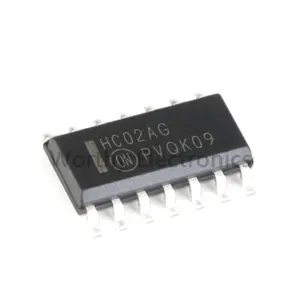 Electronic component 4-way 2-input or non-gate chip logic chip IC MARK HC02AG SOP-14 MC74HC02ADR2G electronic parts