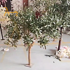 Ventas directas de fábrica, árbol de Sakura Artificial de 1,2 M, árbol de flor de melocotón simulado, árbol de deseos, decoración de banquete de boda - Product Image 5