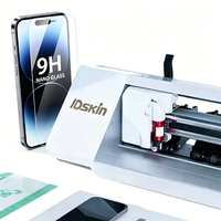 IDskin Verre Nano Dur 9H avec Lame de Coupe Intelligente, Contrôle de Pression Intégré et Base de Données de Modèles d'Équipements Complets