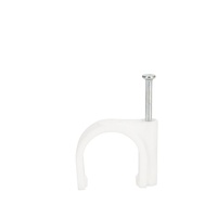 RUNBO Clip de câble en plastique de haute qualité Type de clou rond avec clips de câble de 6mm