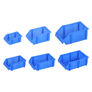 Caisses de manutention pour palettes européennes, bacs en plastique empilables, bacs solides, bacs de stockage recyclables - Product Image 5