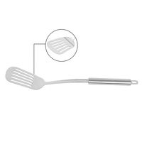 Spatule de cuisine antiadhésive en acier inoxydable 304 robuste de la collection Premium pour ustensiles de cuisine Ustensile robuste
