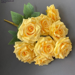 Flores <span class=keywords><strong>de</strong></span> Rosa Artificiales <span class=keywords><strong>de</strong></span> Seda al por Mayor <span class=keywords><strong>de</strong></span> Fábrica China para Bodas, Día <span class=keywords><strong>de</strong></span> San Valentín, Decoración del Hogar, Ramos <span class=keywords><strong>de</strong></span> <span class=keywords><strong>Novia</strong></span> <span class=keywords><strong>de</strong></span> Larga Duración - Product Image 3