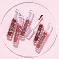 Récipients vides de brillant à lèvres 5ml 6ml, emballage de baguettes de rouge à lèvres, bouteille à lèvres avec logo personnalisé et boîte