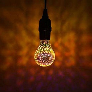 ไฟตกแต่งเทศกาล LED สไตล์โรแมนติกสร้างสรรค์ รูปทรง 3 มิติ สีสันสดใส 5w G125 สีเงิน ขั้ว E27 B22 หลอดไฟศิลปะ ทนทาน - Product Image 3