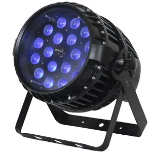 Pro dj evento 18X10W 4IN1 RGBW led par zoom ip65