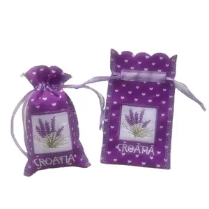 Top Selling Wholesale Price Souvenir Gift Lavender Bag Sachet Wrapping Gift Bags