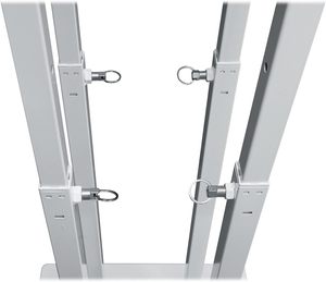 Ls025w yinyu đen/trắng 60kg tải lắp ráp nhanh có thể điều chỉnh loa <span class=keywords><strong>Totem</strong></span> đứng cho sự kiện cho thuê sân khấu hiển thị - Product Image 6