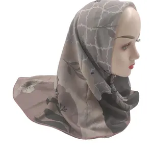 Hijab de gasa de algodón de alta calidad para mujer, nuevo diseño, bufanda, hijab de fábrica, buen feedback, precio al por mayor