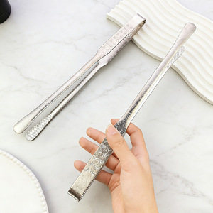 Pince à pain en titane pur pour servir les aliments et faire du barbecue, avec motif de fleurs de glace, outil de cuisine écologique pour la maison - Product Image 5