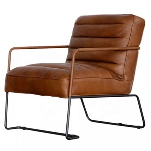 <span class=keywords><strong>Venta</strong></span> al por mayor marco <span class=keywords><strong>de</strong></span> metal sillón <span class=keywords><strong>de</strong></span> cuero genuino <span class=keywords><strong>de</strong></span> la vendimia Silla <span class=keywords><strong>de</strong></span> ocio asiento tapizado <span class=keywords><strong>de</strong></span> muebles - Product Image 6