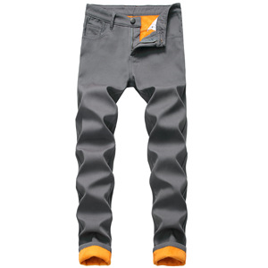 <span class=keywords><strong>Jeans</strong></span> caldi in tessuto composito aderente di grandi dimensioni da <span class=keywords><strong>uomo</strong></span> di grandi dimensioni - Product Image 4