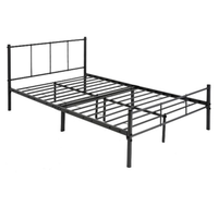 Xingyuan Cadre de lit de taille personnalisée Plate-forme robuste Lit en métal et fer Lits doubles en métal pleine grandeur