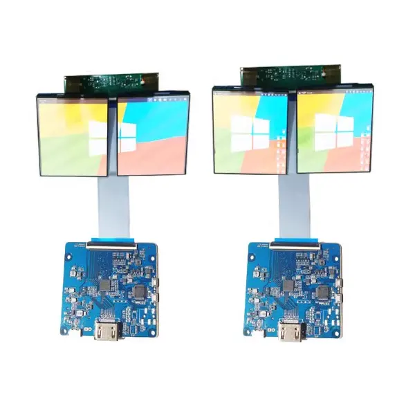 2,9 Zoll 1440x1440 quadratische LCD-Module mit zwei Bildschirmen für VR, HMD-Spielstation