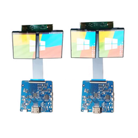Modules LCD à double écran 2.9 pouces 1440x1440 pour VR, station de jeu HMD