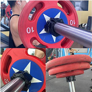 Colliers de serrage pour haltères en plastique ABS de 50 mm (2 pouces), pas chers et colorés - Product Image 6