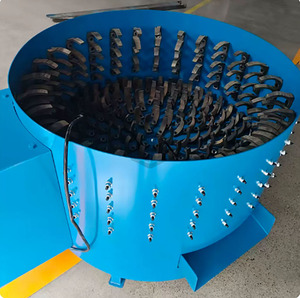 Máquina Desplumadora de Aves Comercial Circular con Revestimiento <span class=keywords><strong>Azul</strong></span> Antioxidante para Servicios de Catering y Mataderos - Product Image 5