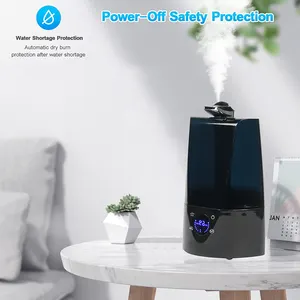 Humidificateur de brume fraîche d'air ultrasonique portatif de la table 3L d'approvisionnement d'usine pour la pièce de bureau à domicile