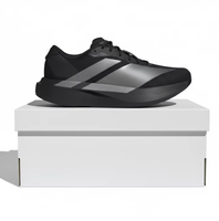 Chaussures de course pour hommes et femmes, baskets de sport respirantes noires et blanches, baskets de loisirs d'extérieur pour hommes et femmes