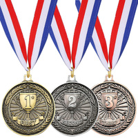 Medalla Deportiva 3D Personalizada de Aleación de Zinc Resistente, Impresa con UV, Logotipo Grabado, Trofeo de Corredor, Recuerdo, Regalo