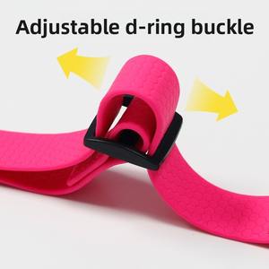 Ensemble pour chien UFBemo, résistant, imperméable, en PVC, collier, harnais et laisse réglables 3 en 1, avec quincaillerie métallique antirouille - Product Image 4