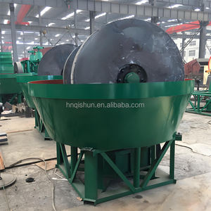 Molino de Bandeja Húmeda de Dos Ruedas de Buena Calidad 1200, Molino de Bandeja Húmeda para Oro con Buen Precio de Proveedor Chino - Product Image 4
