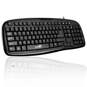 LDK <b>Wired</b> Full Size <b>Keyboard</b> 104 Keys Numeric Keypad For Office Gaming - Product Image 1