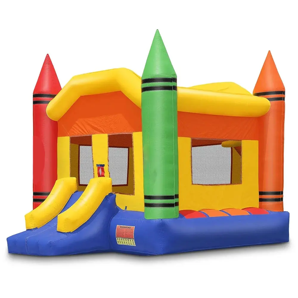 Inflatable bounce house inflatable jump slide Indoor and outdoor air model toys for adults and children