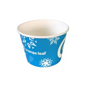 Disposable Ice Cream Cups,Dessert Bowls Factory Paper China Food & Beverage Packaging Craft Paper Paper Soup Container