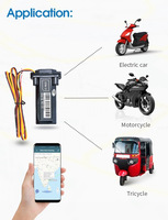 Traceur GPS en temps réel pour voitures, motos, camions, étanche IP67, gestion de flotte 2G, visualisation via application Android