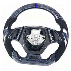 Volant sport en fibre de carbone adapté à la Chevrolet <span class=keywords><strong>CORVETTE</strong></span> C7 <span class=keywords><strong>2014</strong></span>+ - Product Image 1