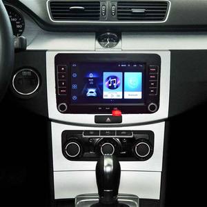 Android 7 "reproductor Multimedia para coche navegación GPS radio MP5 reproductor 2 DIN para VW Volkswagen <span class=keywords><strong>Bora</strong></span> SEAT Leon 2 Altea Toledo Skoda - Product Image 3
