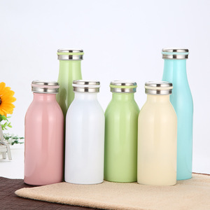 Zogift nouvelle bouteille de lait en acier inoxydable isolée sous vide à Double paroi 350/500ml bouteille d'eau pour enfants bouteille de lait de sport pour <span class=keywords><strong>bébé</strong></span> - Product Image 4
