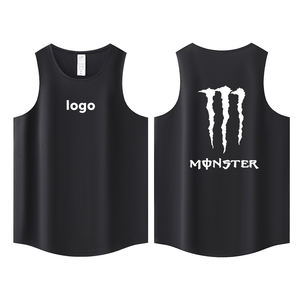 Deporte culturismo Fitness correr en blanco Vintage Ringer 100 algodón Tanktop estilo Retro pesca pantalla sólida camiseta lisa - Product Image 4