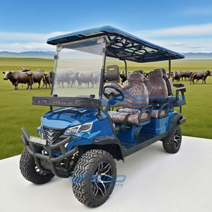 Carrito de Golf Eléctrico de 6 Plazas con Tracción en las 4 Ruedas, Precio Económico, Color Personalizado - Product Image 5