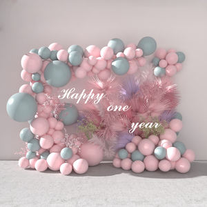 Paquet rond personnalisé Qualatex Air hélium 100% Latex naturel matériel guirlande arc support <span class=keywords><strong>ballon</strong></span> colonne Kit ensemble mer Festival déco - Product Image 3