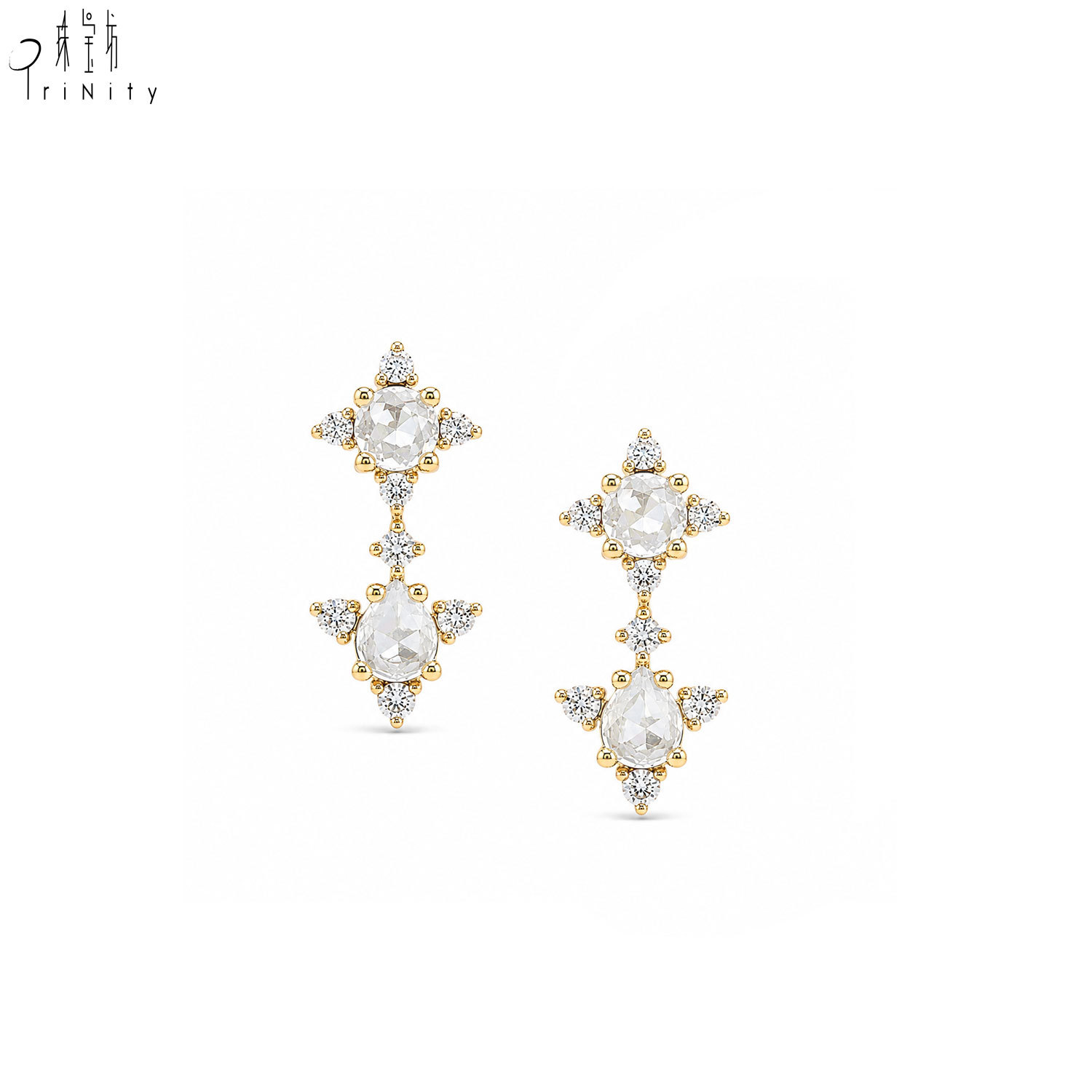 18K Solid Yellow Gold
