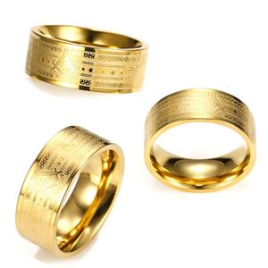 빈티지 프리메이슨 반지 316L 스테인리스 스틸 레트로 펑크 메이슨 남성 반지 프리메이슨 AG 종교 반지 - Product Image 6